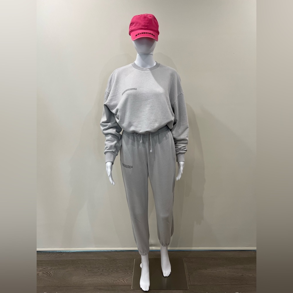 Pangaia sweat shirt sz M. Sweatpant joggers track pants set cotton women size XS